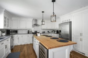 Kitchen island seating for four
